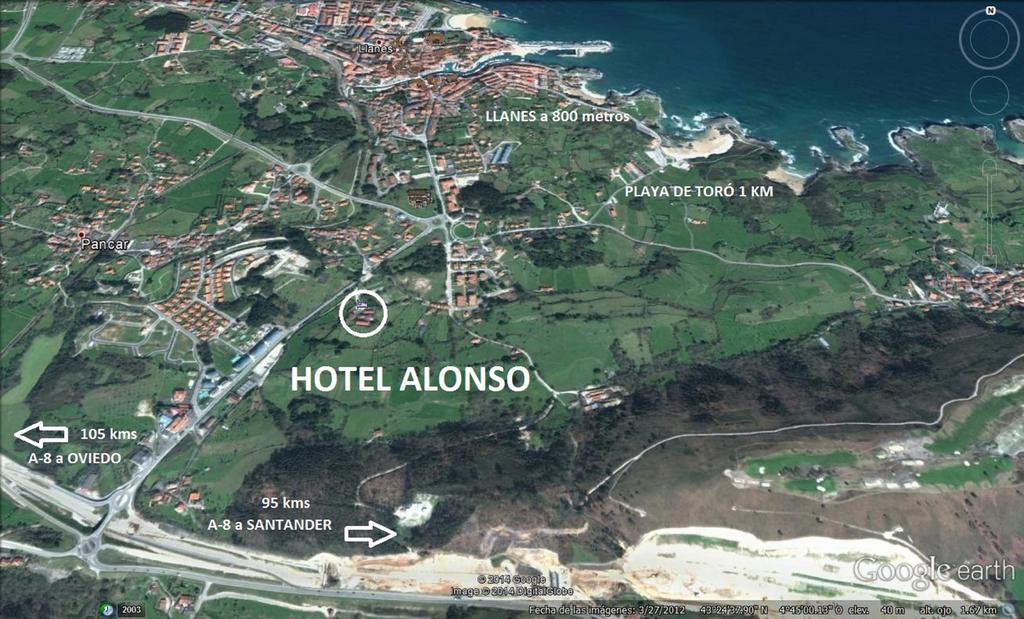 Hotel Alonso Llanes Exterior foto